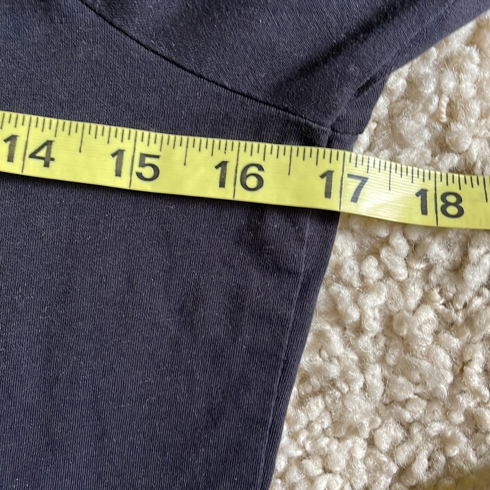 Vince Dark Navy Basic Soft Layering Long Sleeve S… - image 7